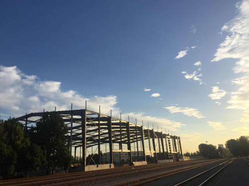 大跨度網(wǎng)架煤棚 大跨度網(wǎng)架煤棚