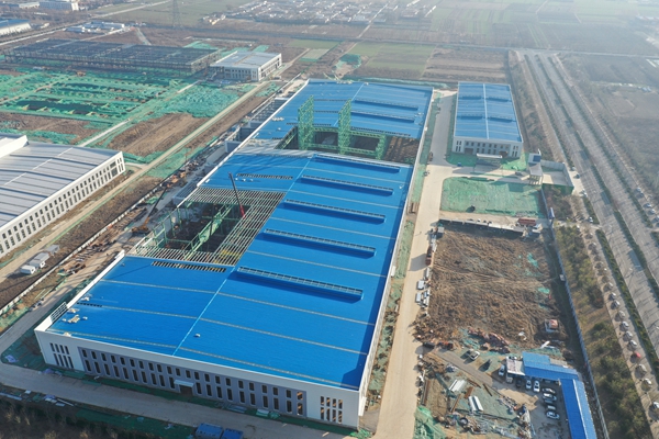 山東乾鋼金屬科技有限公司二期鋼結(jié)構(gòu)工程