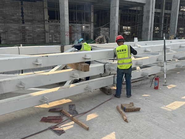 廣西南寧太陽紙鋼結(jié)構(gòu)工程