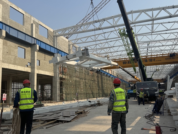 廣西南寧太陽紙鋼結(jié)構(gòu)工程